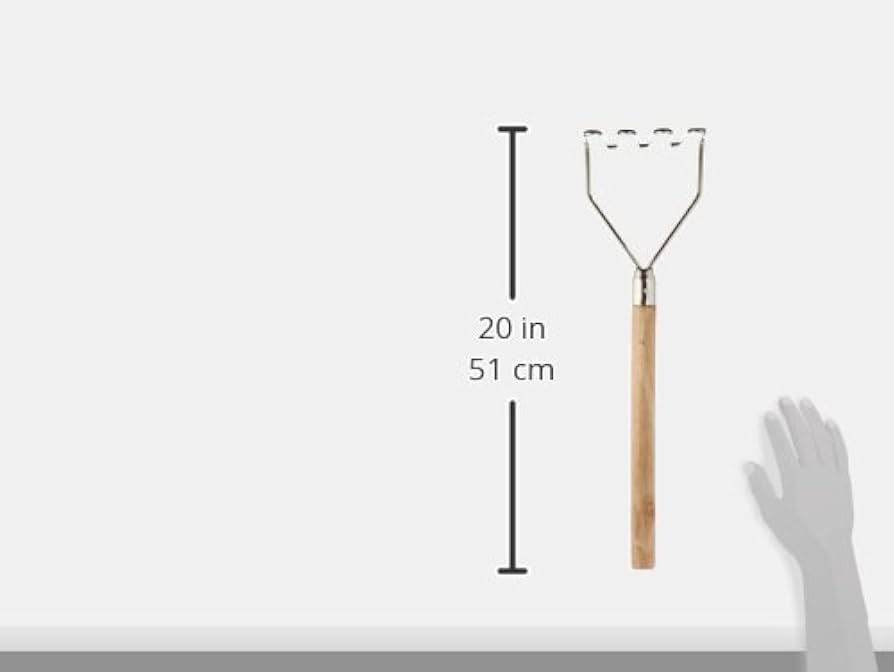Amazon.com: Winco Square Potato Masher, 4.5-Inch: Home & Kitchen